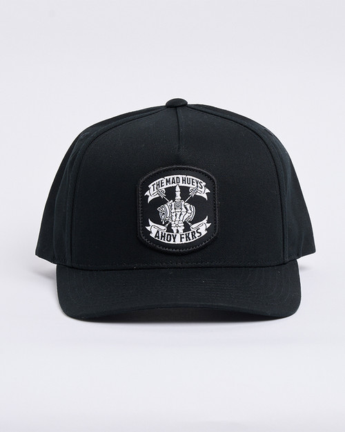 Ahoy Fkrs Storm Twill Snapback - Black
