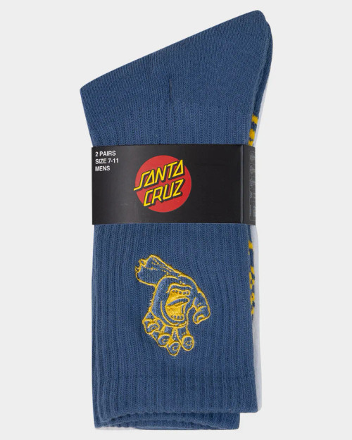 Scream Hand Sock - Bluewh