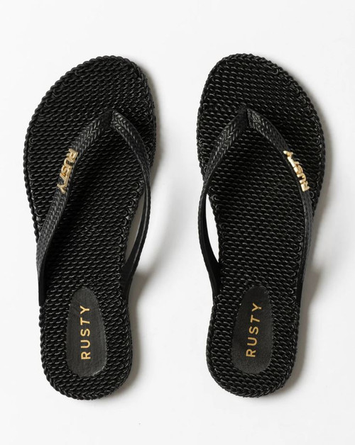 Flip Out Thong -  BLACK