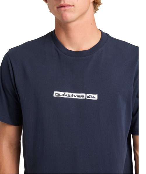 Omni Scroll T-Shirt - Navy