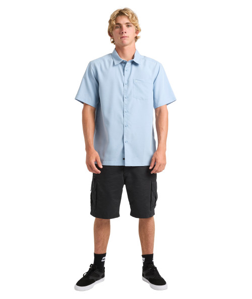 Centinela 4 Short Sleeve Shirt - Ashley Blue