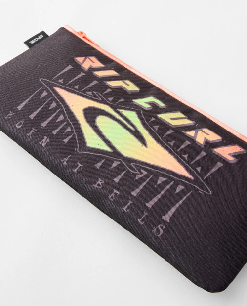 2025 Small Pencil Case - Black/Orange 2025 Small Pencil Case - Black/Orange