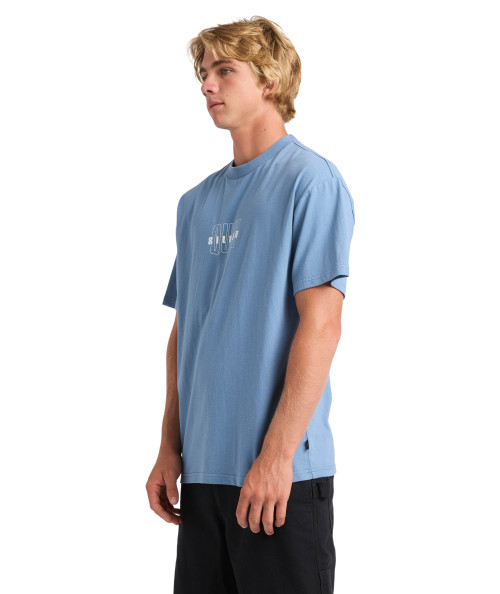 Blurred Lines T-Shirt - Coronet Blue