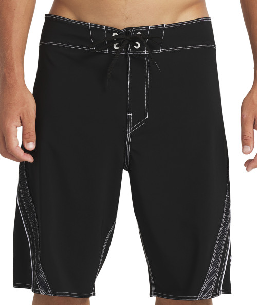 Fluid 2K Pro 21" Boardshorts - Black/White