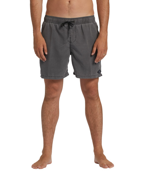 All Day Overdye Layback 17" Boardshorts - Black