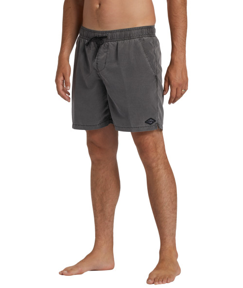 All Day Overdye Layback 17" Boardshorts - Black