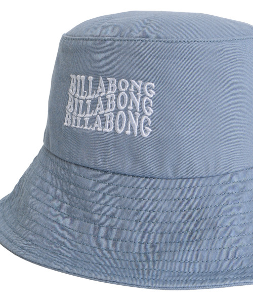 Surf High Sun Faded Bucket Hat - Mineral Blue