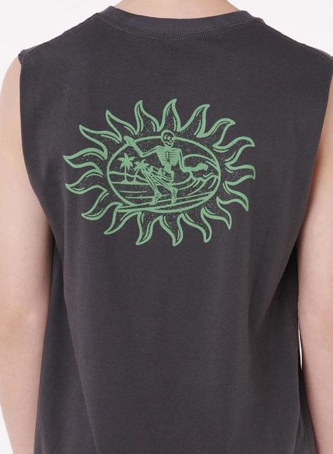 Island Paradiso Muscle - Washed Black