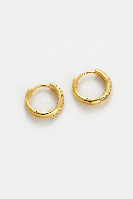 Celeste Mini Hoop - Gold