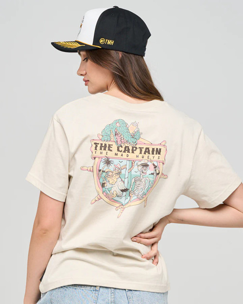 Croc Captain Ss Tee - Stone