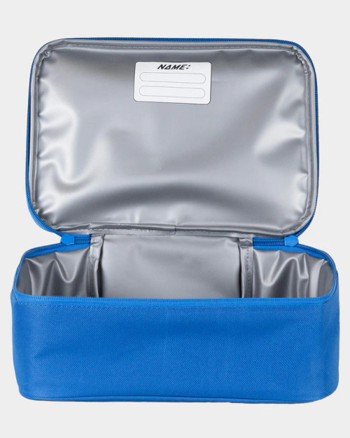 Flame Ringed Dot Boys Lunch Box - Blue