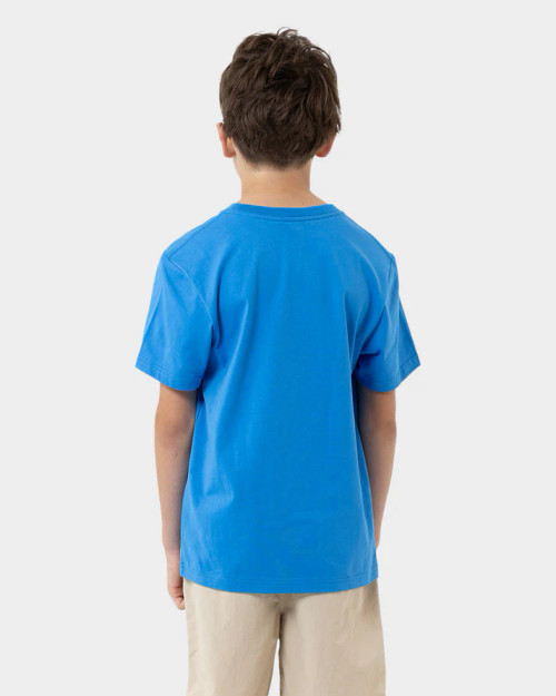 Flame Ringed Dot Boys T-shirt - Blue