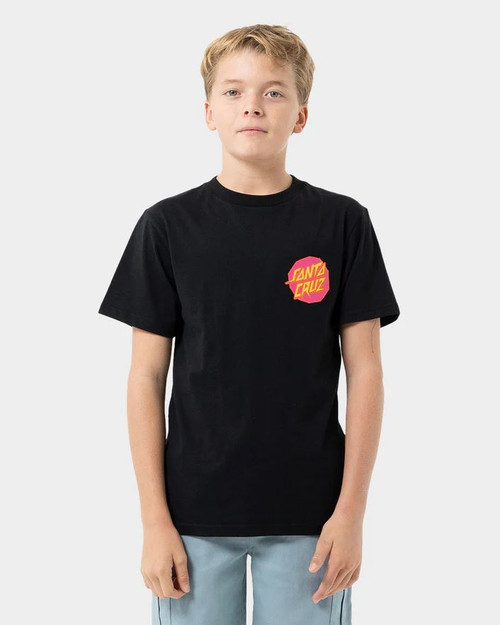 Meek Scratched Slasher Boys T-shirt Black