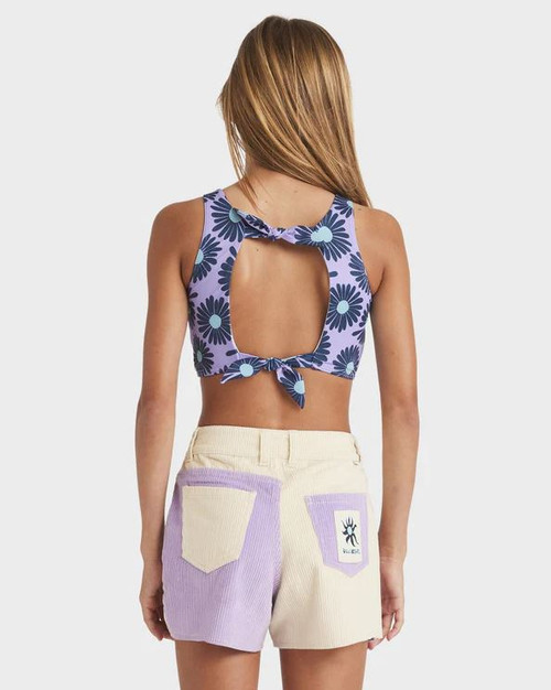 Mixing Vines Denim Shorts