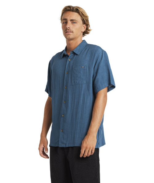 Ricardo Short Sleeve Shirt - Blue