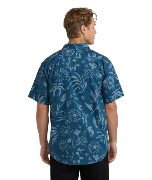 Sundays Short Sleeve Shirt - Blue