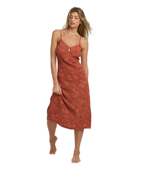 Soul Mate Midi Dress - Red