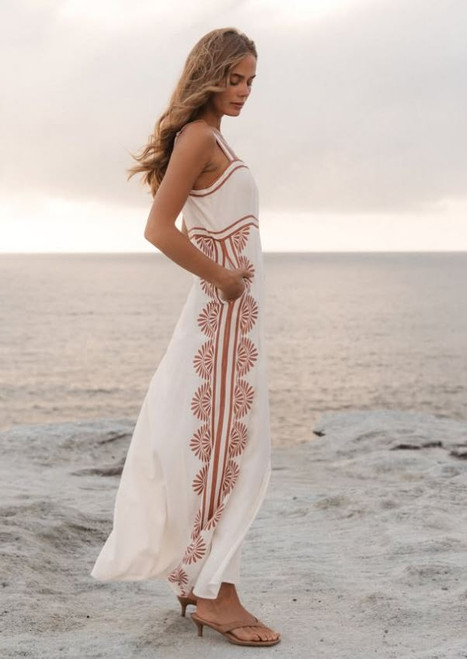Naiad Maxi Dress - White