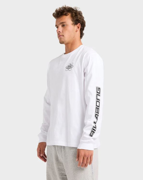 Mens Spec 73 Long Sleeve T-Shirt - White