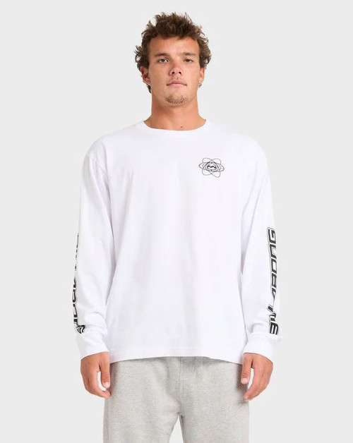 Mens Spec 73 Long Sleeve T-Shirt - White