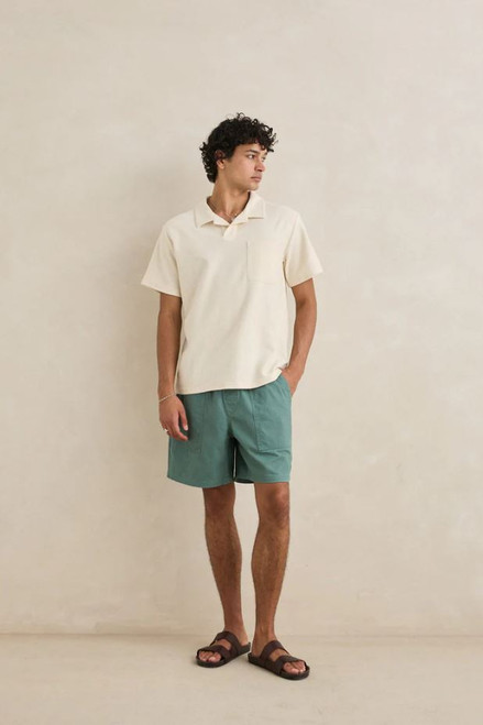 Vintage Terry Polo - Natural