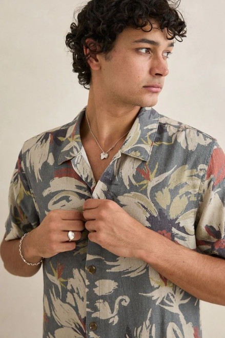 Tropical Camo Short Sleeve Shirt