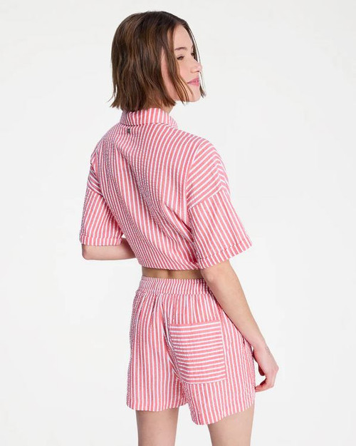 Lekeito Break High Stripe Beach Shorts