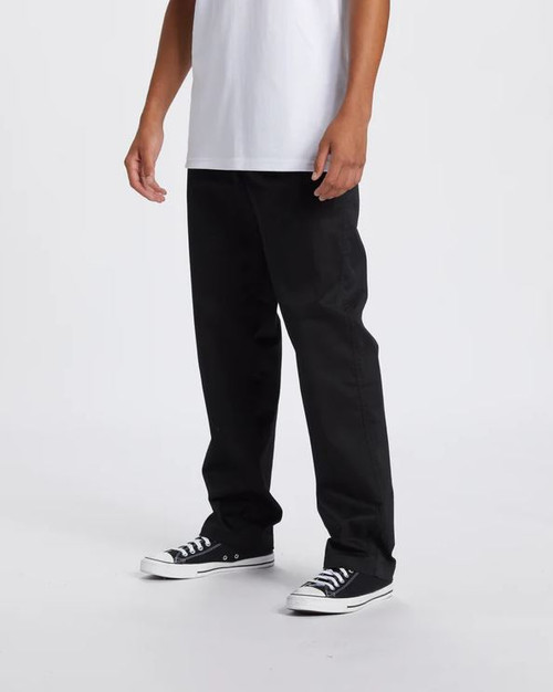 Union Regular Chino Pants - Black