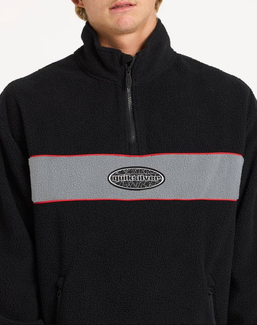 Mercury Panel 1/4 Zip Fleece Jumper