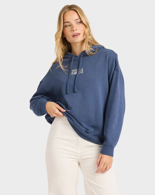 Vivid Pullover Hoodie - Blue