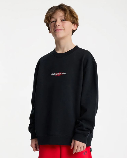 Mercury Trident Crew Neck - Black