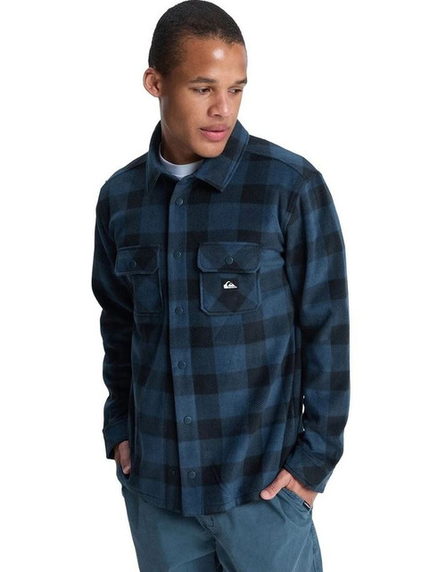 Being Straight Check Shirt - Dark Navy
