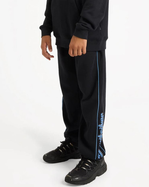 Panelled Trackpants - Black