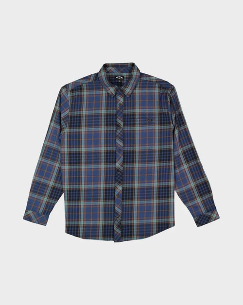 Coastline Flannel Shirt - Dark Denim