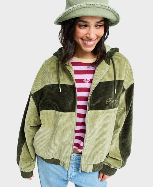 Have a Blast Fleece Jacket - Oil Green