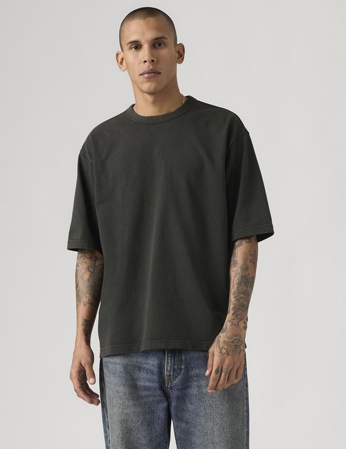 Heavyweight Loose Tee - Jet Black
