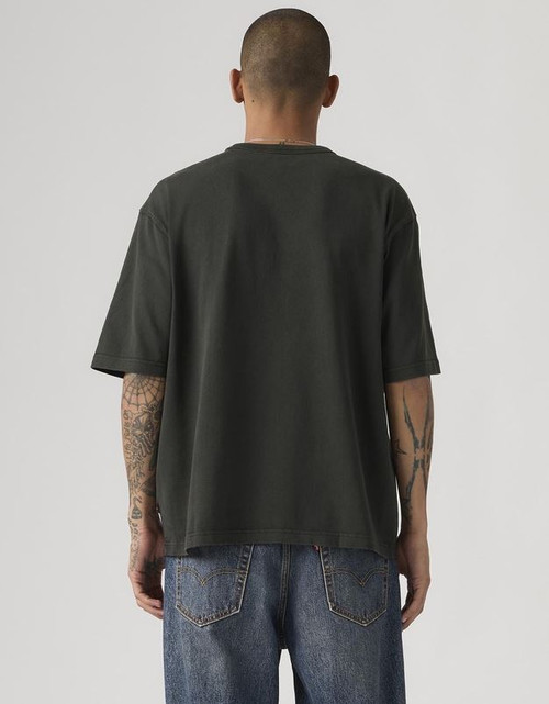 Heavyweight Loose Tee - Jet Black