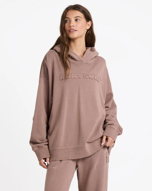 Steppin Up Pullover Hoodie - Mocha