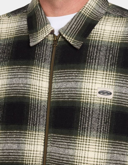 Bad Dog Flannel Jacket - Black