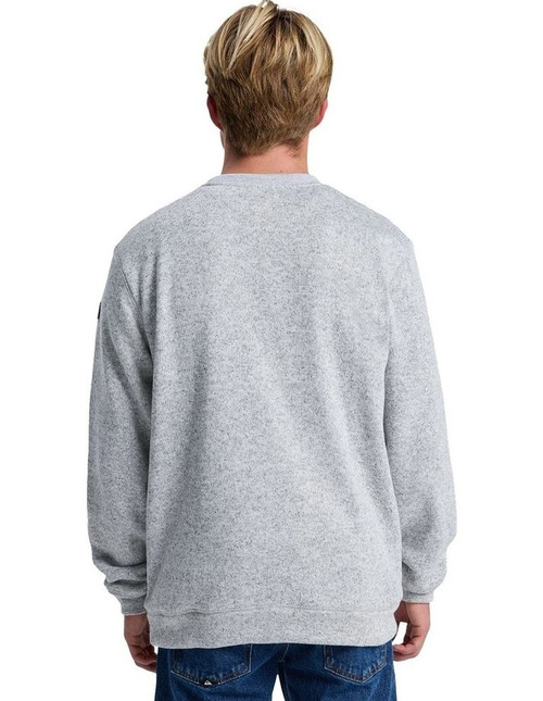 Keller Crew Neck Top - Light Heather Grey