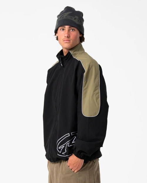 Frontline Track Jacket - Black