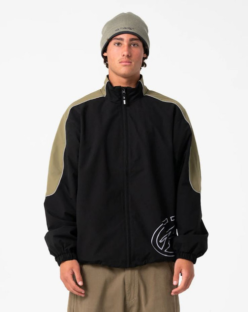Frontline Track Jacket - Black
