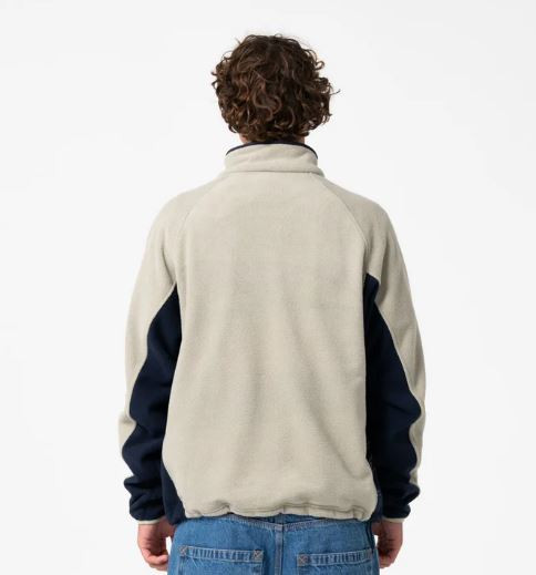 Blizzard Quarter Zip Fleece - Abbey Stone