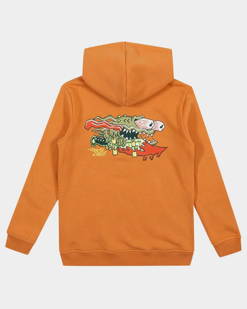 Meek Scratched Slasher Pullover Hoodie - Ginger