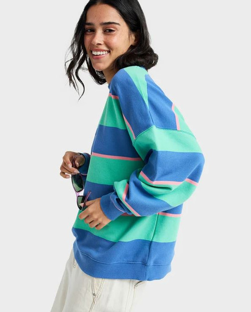 Strictly Stripe Crew Neck - Katydid Stripy Soul