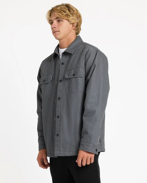 Voyager Shacket - Iron Gate