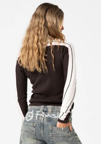 Daddy Gb Fitted Zip Through Knit - Java