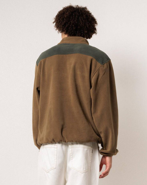 Alder Half Zip Pull Over - Forest