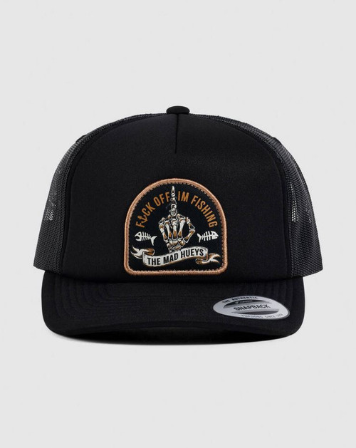 Fk Off Fish Trucker Cap - Black
