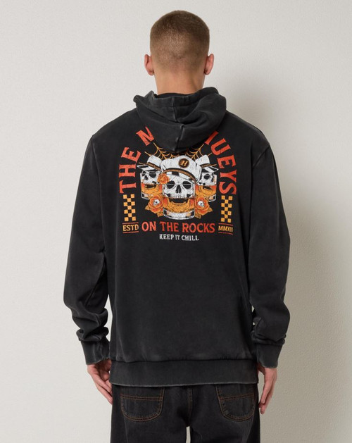 Triple On The Rocks Hoodie - Black